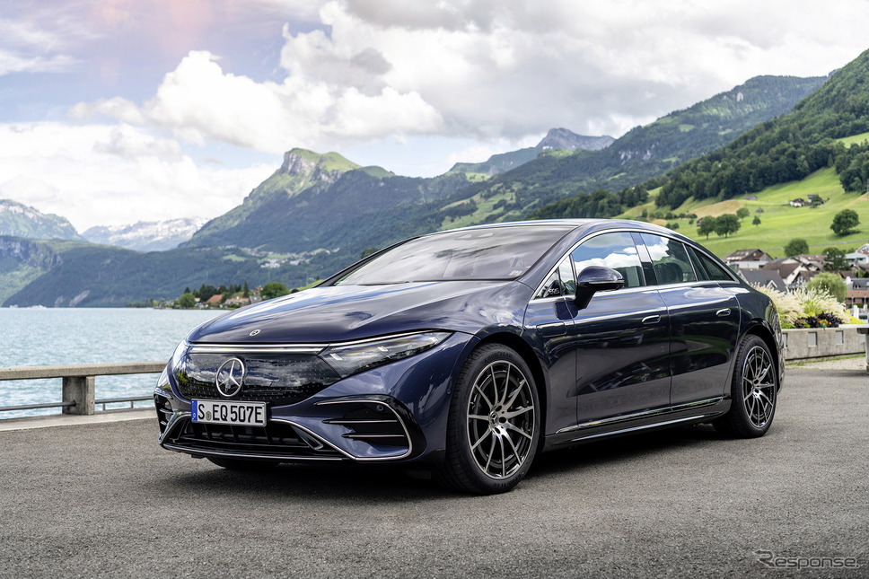 メルセデスベンツ EQS 450+《photo by Mercedes-Benz》