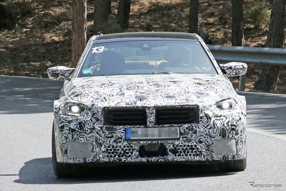 BMW M2クーペ 新型プロトタイプ(スクープ写真)《APOLLO NEWS SERVICE》