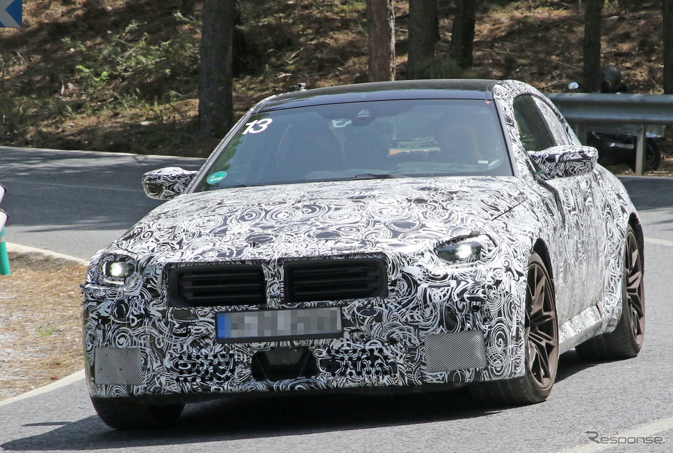 BMW M2クーペ 新型プロトタイプ(スクープ写真)《APOLLO NEWS SERVICE》