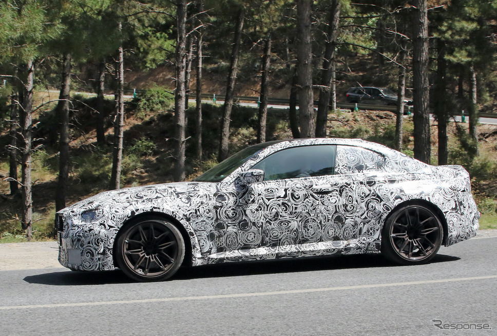 BMW M2クーペ 新型プロトタイプ(スクープ写真)《APOLLO NEWS SERVICE》