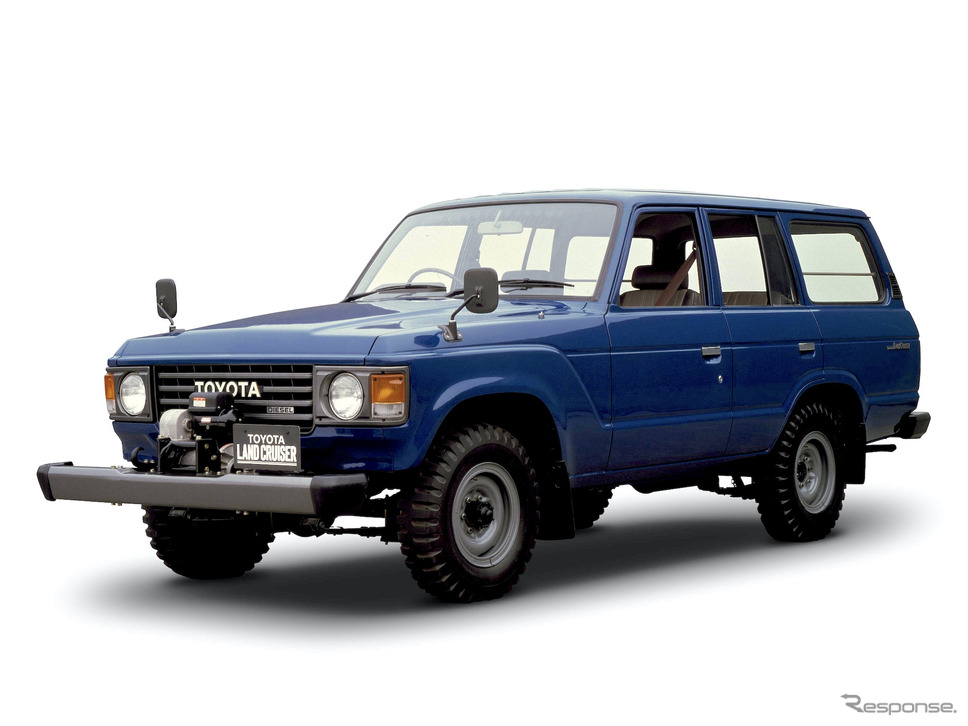 展示予定:ランドクルーザー60系(同型車)《写真提供 トヨタ自動車》
