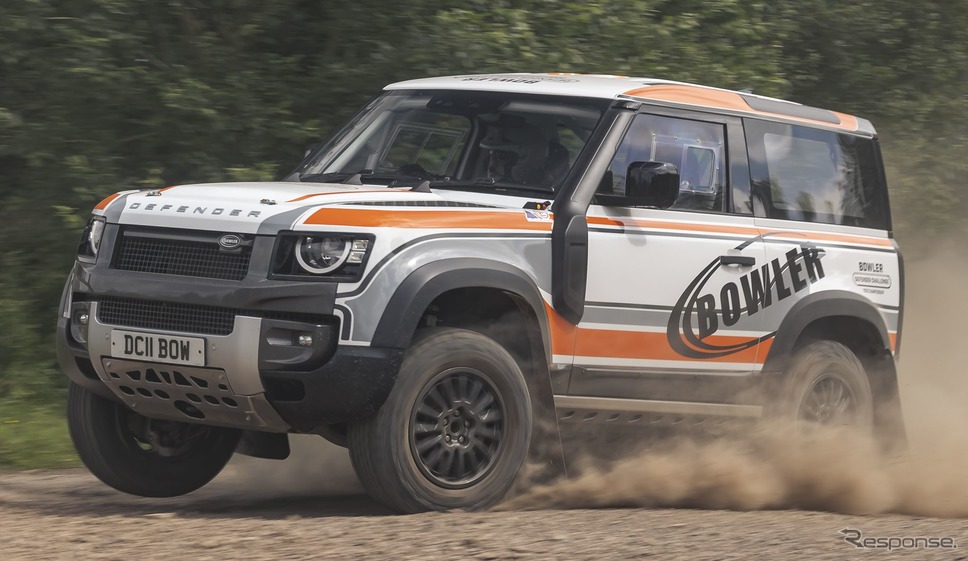 ランドローバー・ディフェンダー 新型の「ボウラー・ディフェンダー・チャレンジ」参戦ラリーカー《photo by Land Rover》