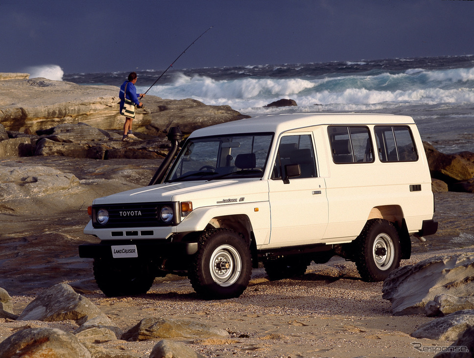 1992年:トヨタ・ランドクルーザー(オーストラリア)《photo by Toyota》