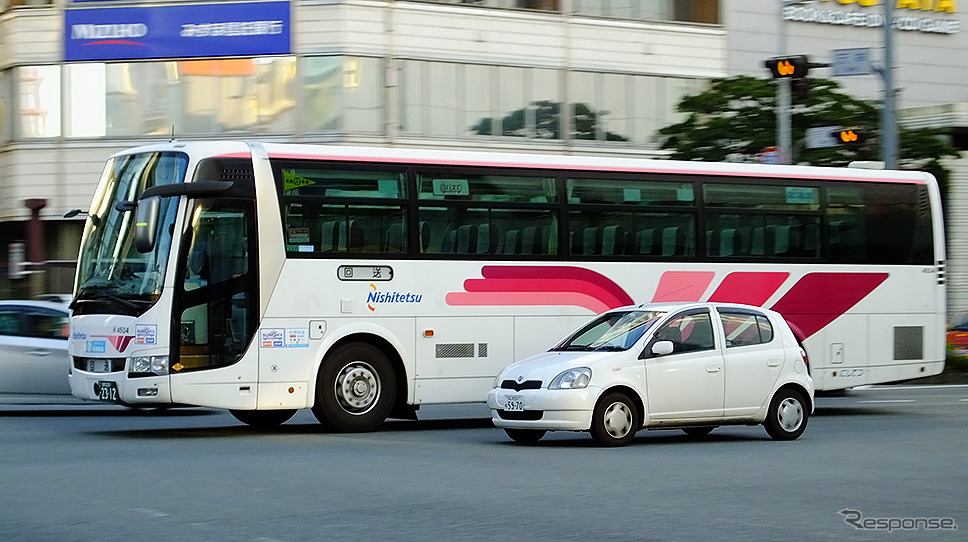 西鉄高速バス（イメージ）《写真撮影 大野雅人》