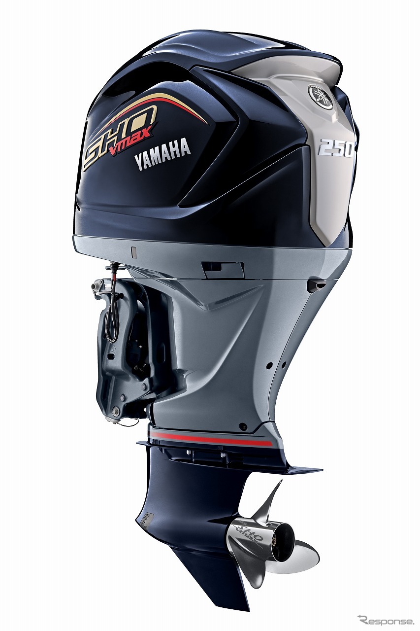 機能性の向上と外観デザインを一新したVMAX SHO(F250Q)《写真提供 ヤマハ発動機》