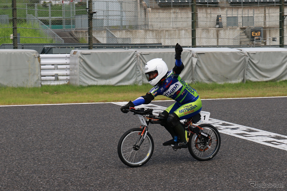 KV-BIKEで優勝したミツバイク《写真撮影 竹内英士》