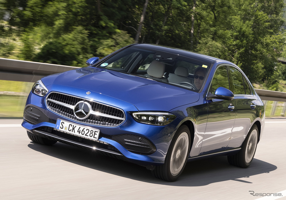 メルセデスベンツ Cクラス 新型(C300e 海外仕様)《photo by Mercedes-Benz》