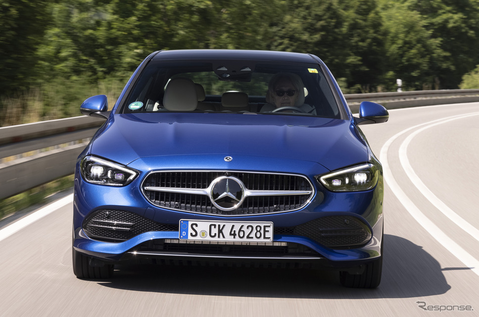 メルセデスベンツ Cクラス 新型(C300e 海外仕様)《photo by Mercedes-Benz》
