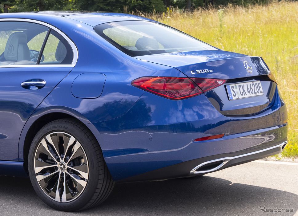 メルセデスベンツ Cクラス 新型(C300e 海外仕様)《photo by Mercedes-Benz》