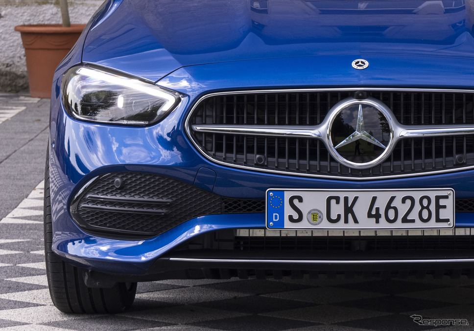 メルセデスベンツ Cクラス 新型(C300e 海外仕様)《photo by Mercedes-Benz》