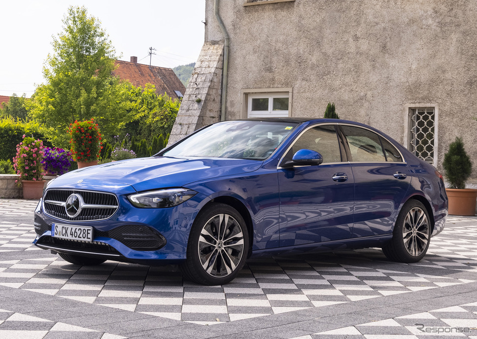 メルセデスベンツ Cクラス 新型(C300e 海外仕様)《photo by Mercedes-Benz》