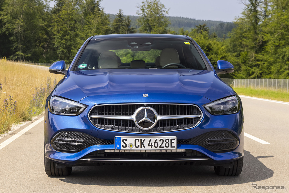 メルセデスベンツ Cクラス 新型(C300e 海外仕様)《photo by Mercedes-Benz》