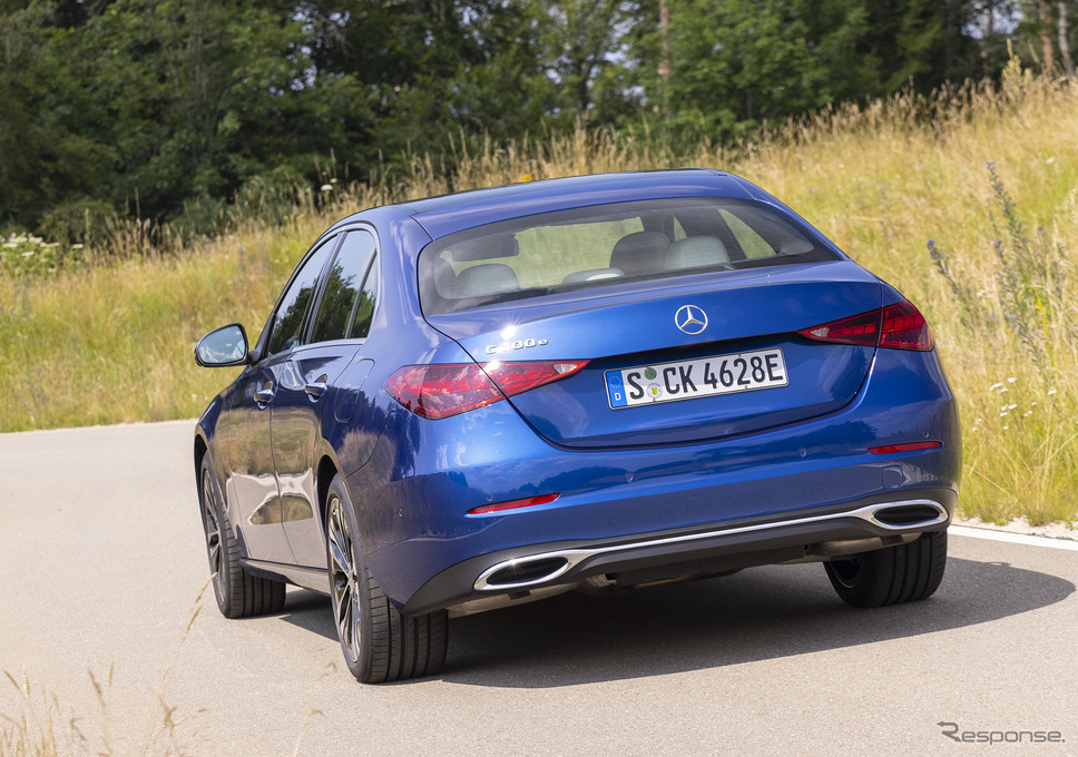メルセデスベンツ Cクラス 新型(C300e 海外仕様)《photo by Mercedes-Benz》