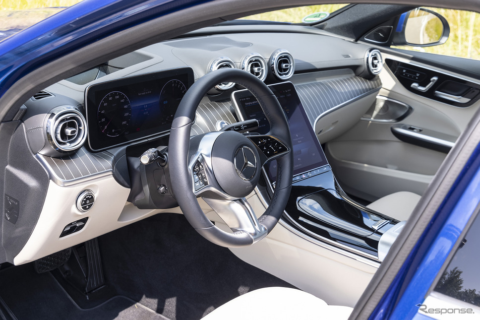 メルセデスベンツ Cクラス 新型(C300e 海外仕様)《photo by Mercedes-Benz》