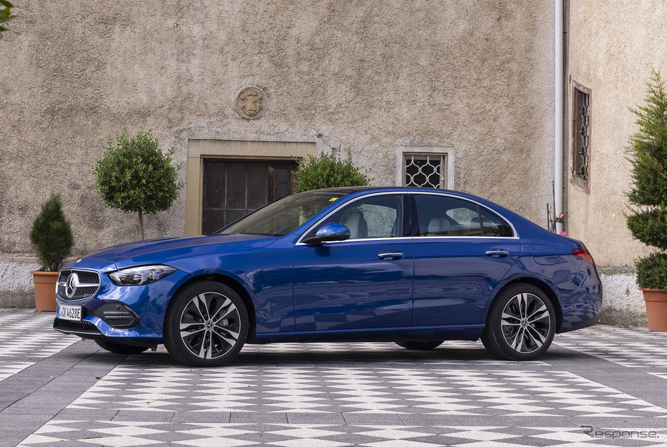 メルセデスベンツ Cクラス 新型(C300e 海外仕様)《photo by Mercedes-Benz》