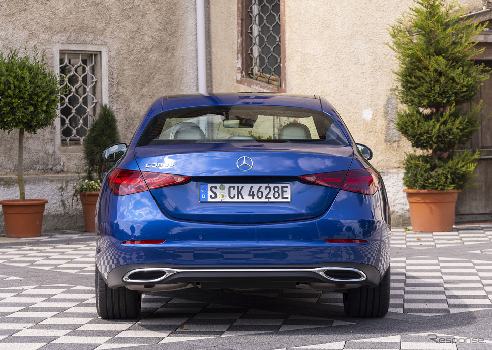 メルセデスベンツ Cクラス 新型(C300e 海外仕様)《photo by Mercedes-Benz》
