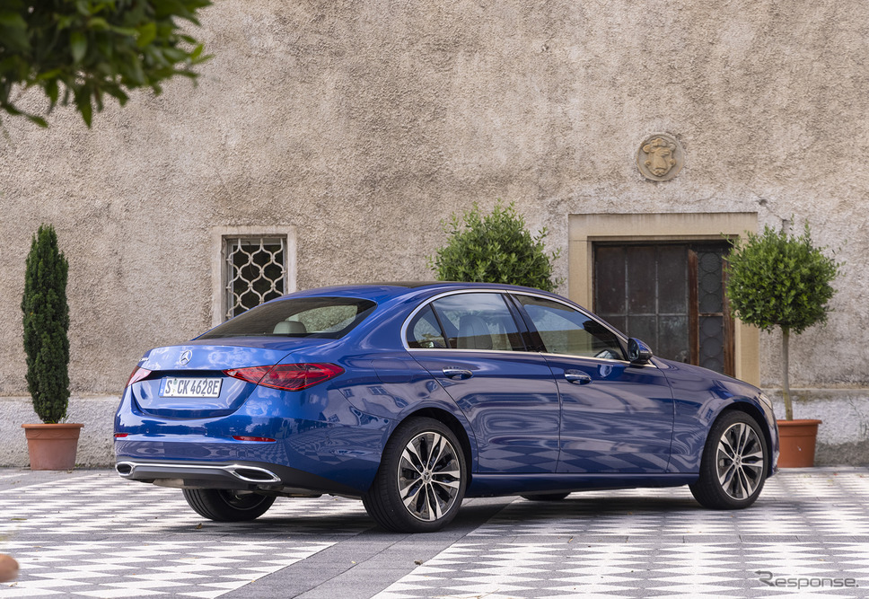 メルセデスベンツ Cクラス 新型(C300e 海外仕様)《photo by Mercedes-Benz》