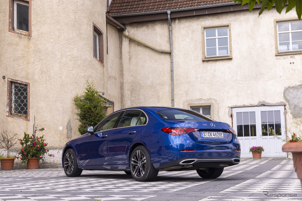 メルセデスベンツ Cクラス 新型(C300e 海外仕様)《photo by Mercedes-Benz》