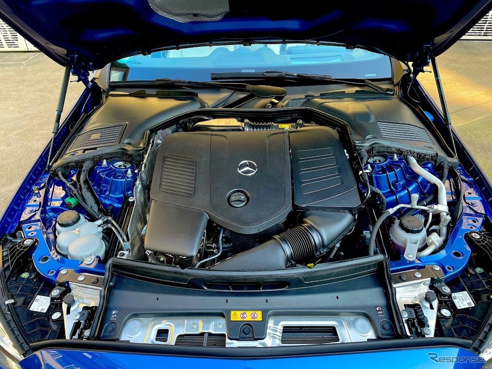 メルセデスベンツ Cクラス 新型(C300e 海外仕様)《写真撮影 渡辺慎太郎》