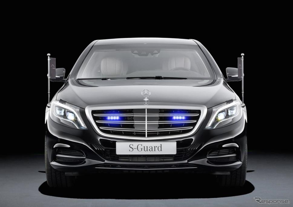従来型メルセデスベンツ Sクラス の「S600 ガード」(参考)《photo by Mercedes-Benz》