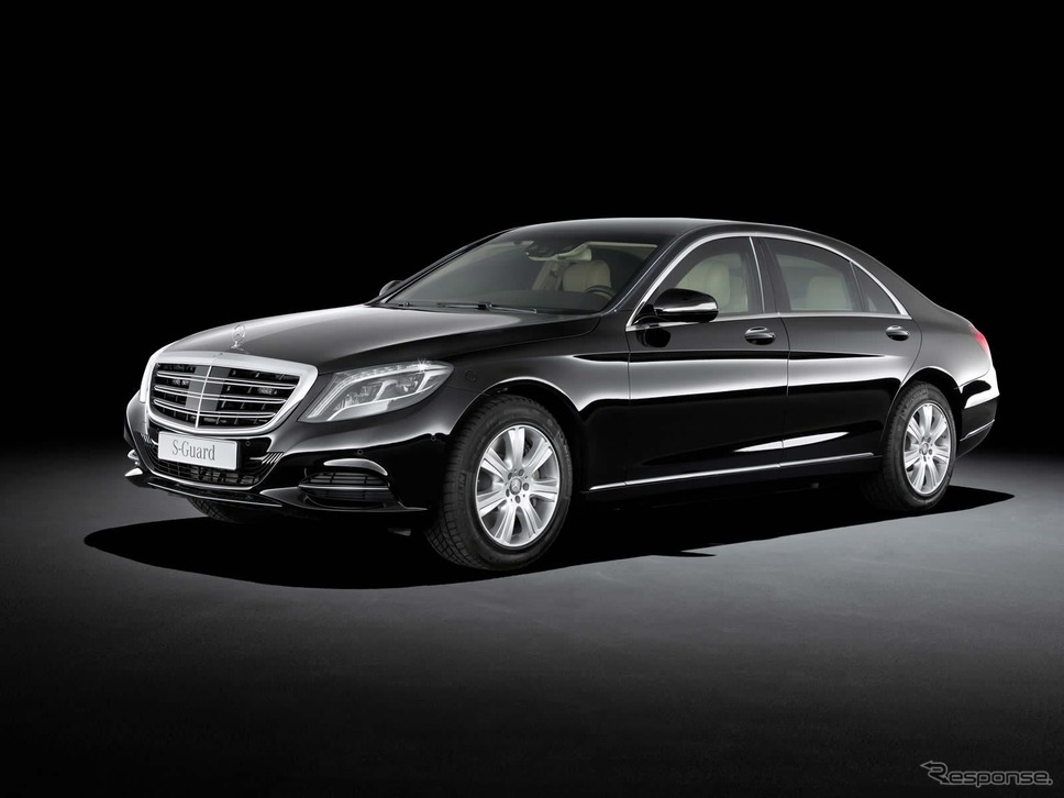 従来型メルセデスベンツ Sクラス の「S600 ガード」(参考)《photo by Mercedes-Benz》