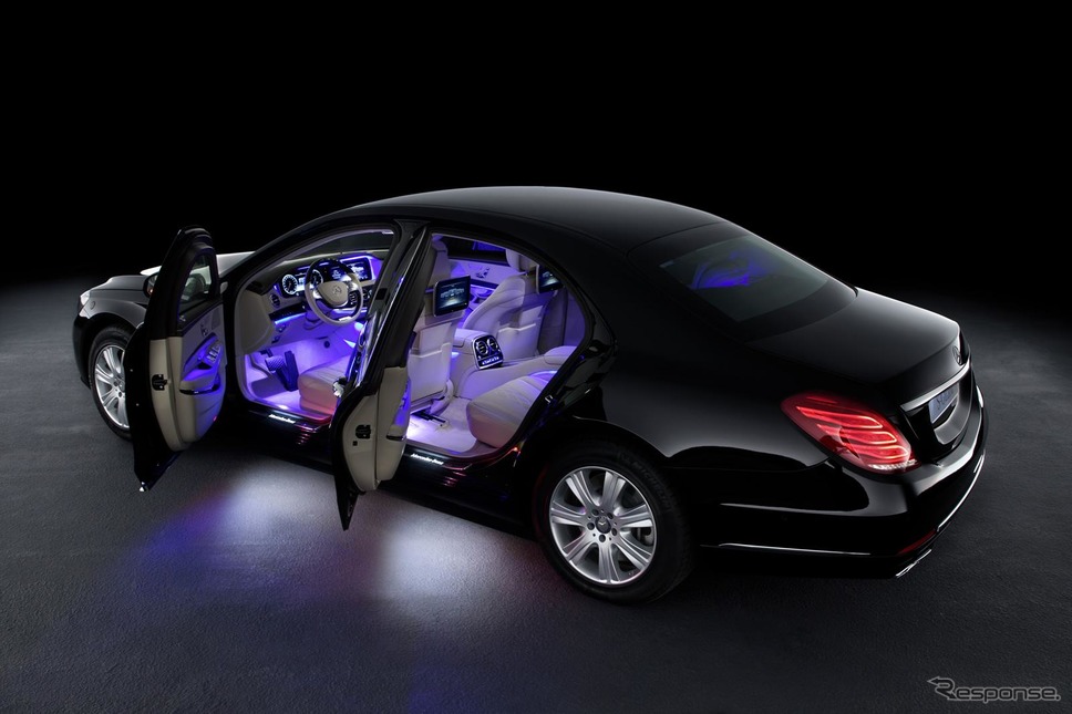 従来型メルセデスベンツ Sクラス の「S600 ガード」(参考)《photo by Mercedes-Benz》