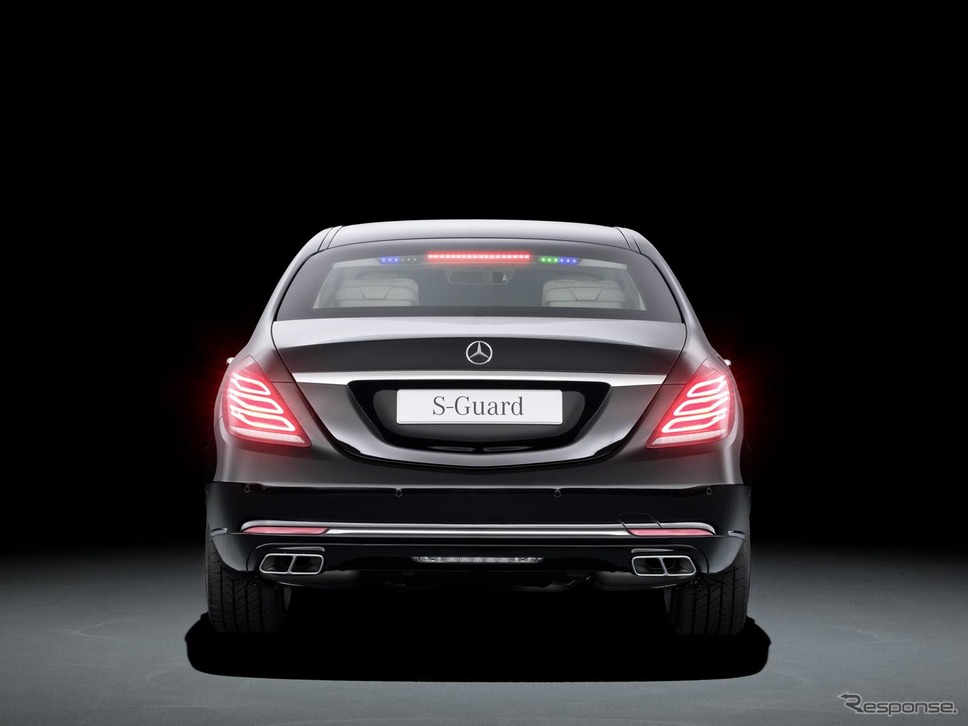 従来型メルセデスベンツ Sクラス の「S600 ガード」(参考)《photo by Mercedes-Benz》