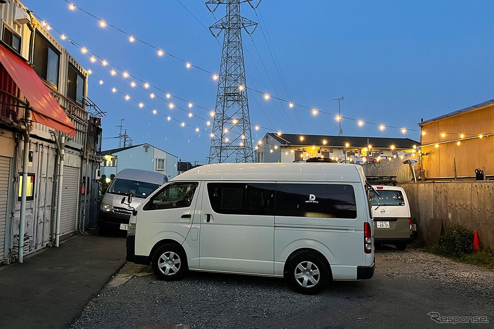 ドリームドライブ ファミリー向けキャンパーバン「KUMAQ」《写真提供 ドリームドライブ》