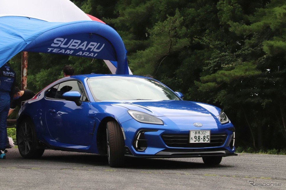 スバル BRZ 新型《写真撮影 中尾真二》