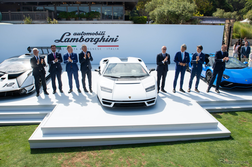 ランボルギーニ・カウンタック新型（ザ・クエイル・モータースポーツ・ギャザリング2021）《photo by Lamborghini》