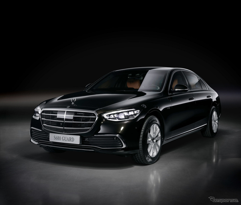 メルセデスベンツ Sクラス 新型の防弾仕様車「S680ガード4MATIC」《photo by Mercedes-Benz》