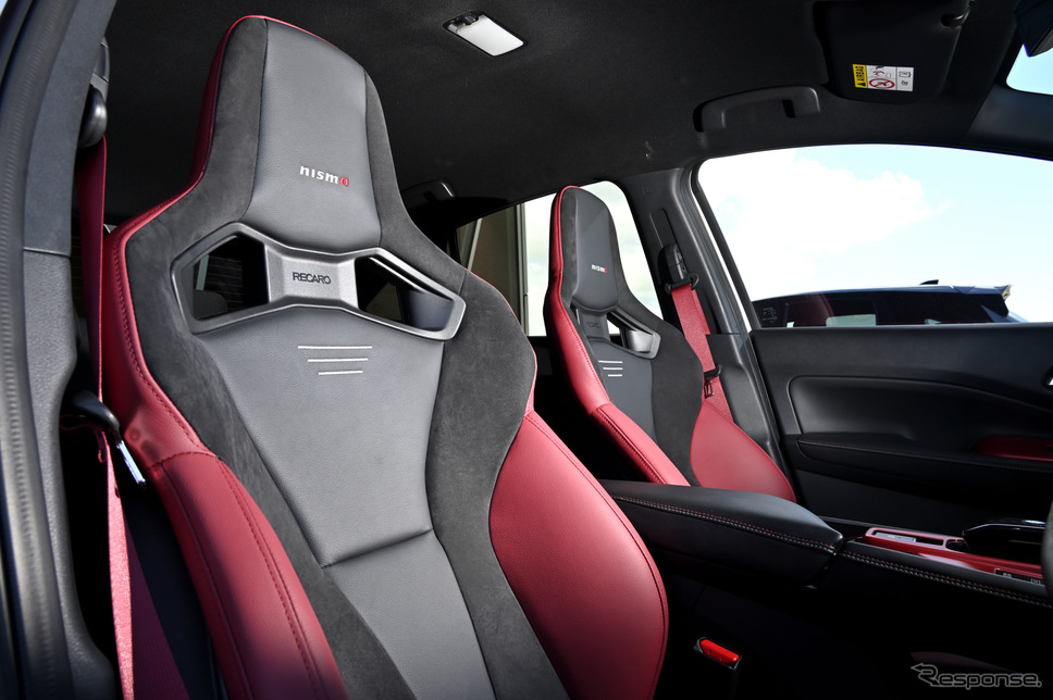 日産 ノートオーラ NISMO レカロシート装着車《写真撮影 雪岡直樹》