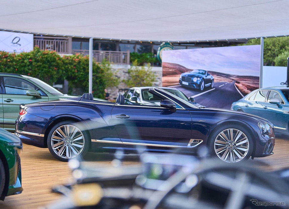 ベントレー・コンチネンタル GT スピード・コンバーチブル 新型(モントレー・カーウィーク2021)《photo by Bentley》
