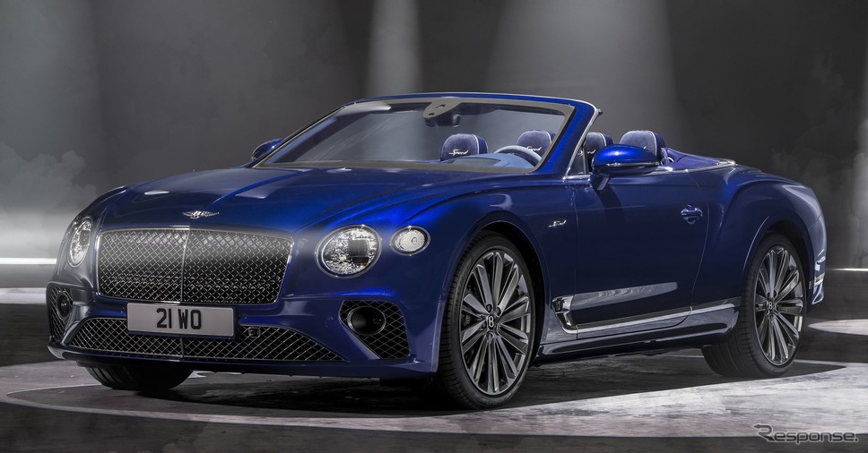 ベントレー・コンチネンタル GT スピード・コンバーチブル 新型《photo by Bentley》