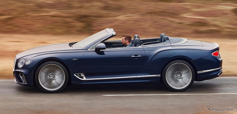 ベントレー・コンチネンタル GT スピード・コンバーチブル 新型《photo by Bentley》