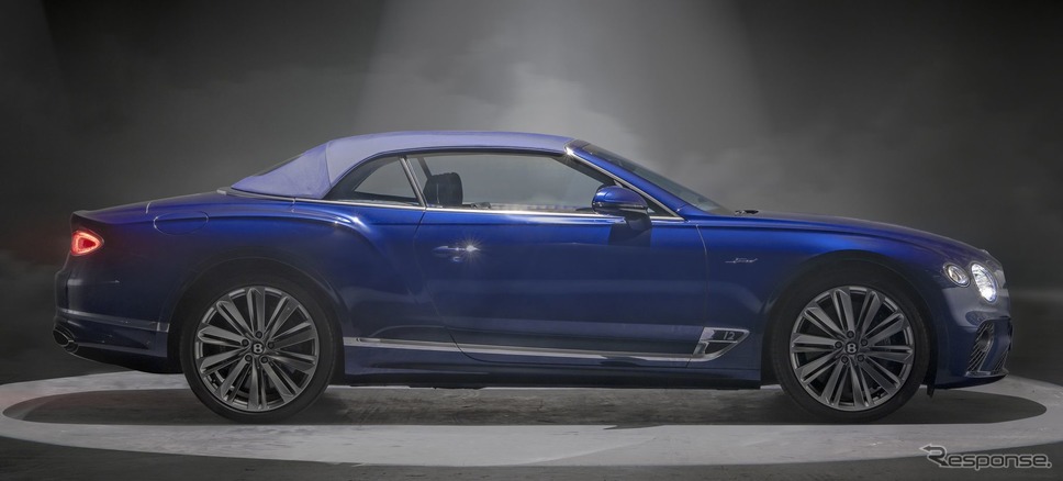 ベントレー・コンチネンタル GT スピード・コンバーチブル 新型《photo by Bentley》