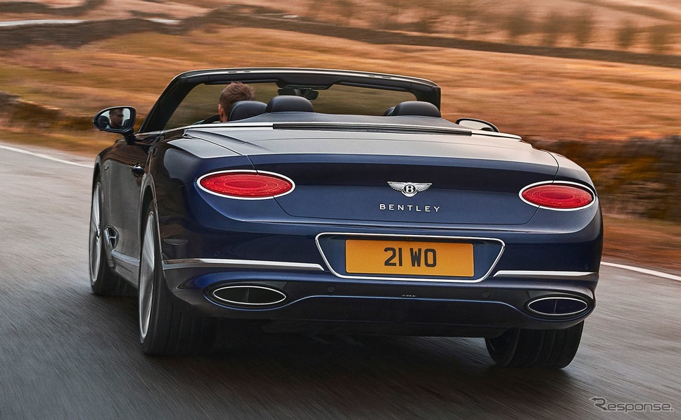 ベントレー・コンチネンタル GT スピード・コンバーチブル 新型《photo by Bentley》