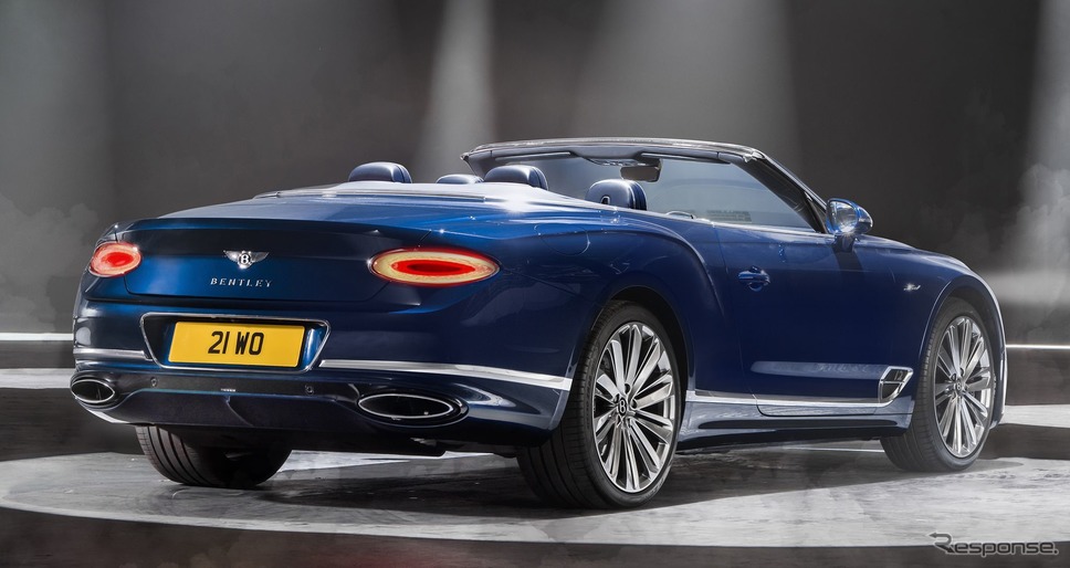 ベントレー・コンチネンタル GT スピード・コンバーチブル 新型《photo by Bentley》