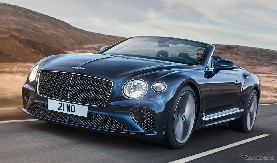 ベントレー・コンチネンタル GT スピード・コンバーチブル 新型《photo by Bentley》