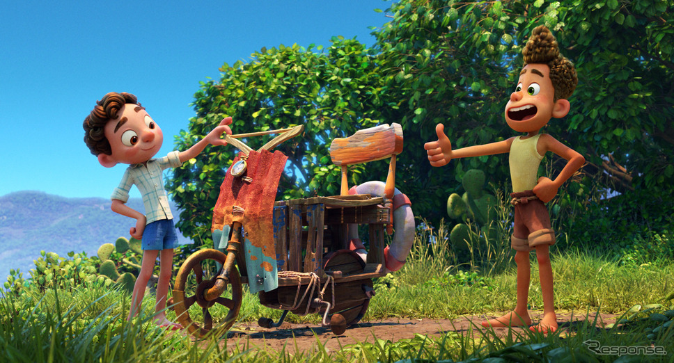 『あの夏のルカ』デジタル配信中/9月1日(水)MovieNEX発売 (c) 2021 Disney/Pixar 発売/ウォルト・ディズニー・ジャパン