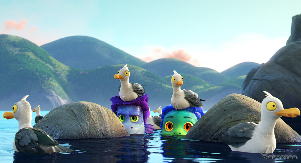 『あの夏のルカ』デジタル配信中/9月1日(水)MovieNEX発売 (c) 2021 Disney/Pixar 発売/ウォルト・ディズニー・ジャパン