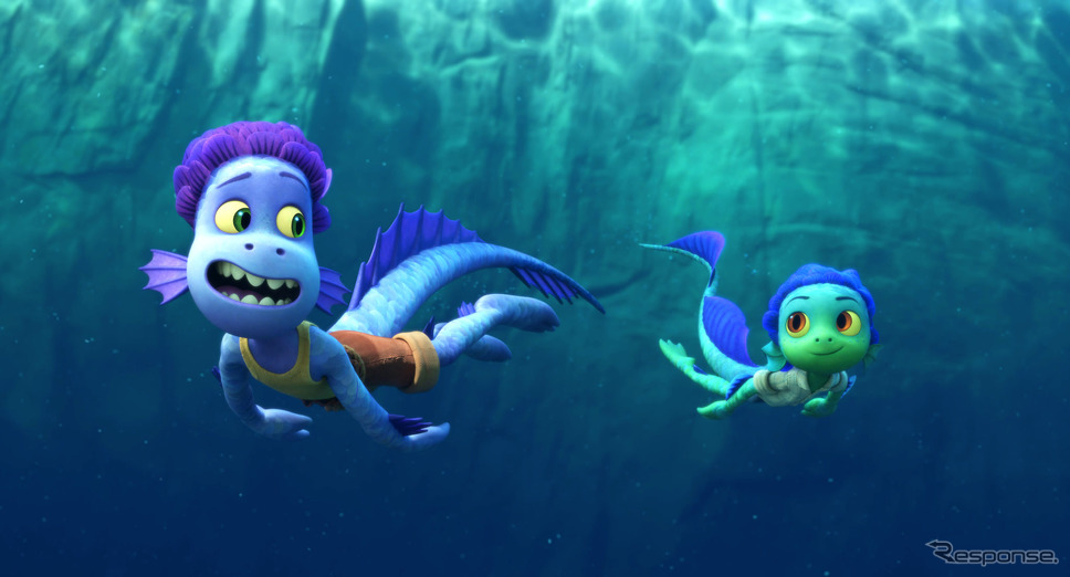 『あの夏のルカ』デジタル配信中/9月1日(水)MovieNEX発売 (c) 2021 Disney/Pixar 発売/ウォルト・ディズニー・ジャパン