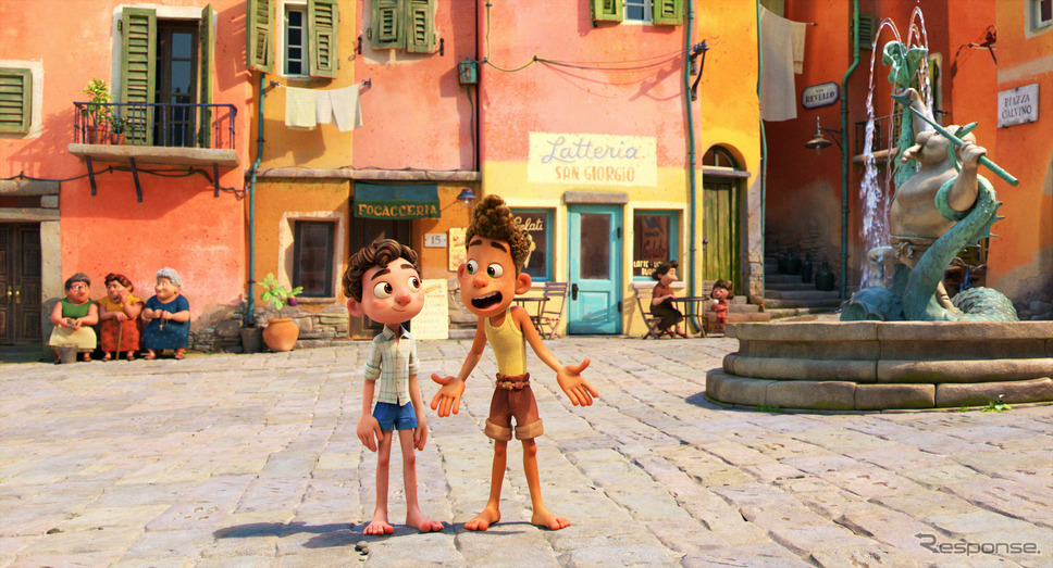 『あの夏のルカ』デジタル配信中/9月1日(水)MovieNEX発売 (c) 2021 Disney/Pixar 発売/ウォルト・ディズニー・ジャパン