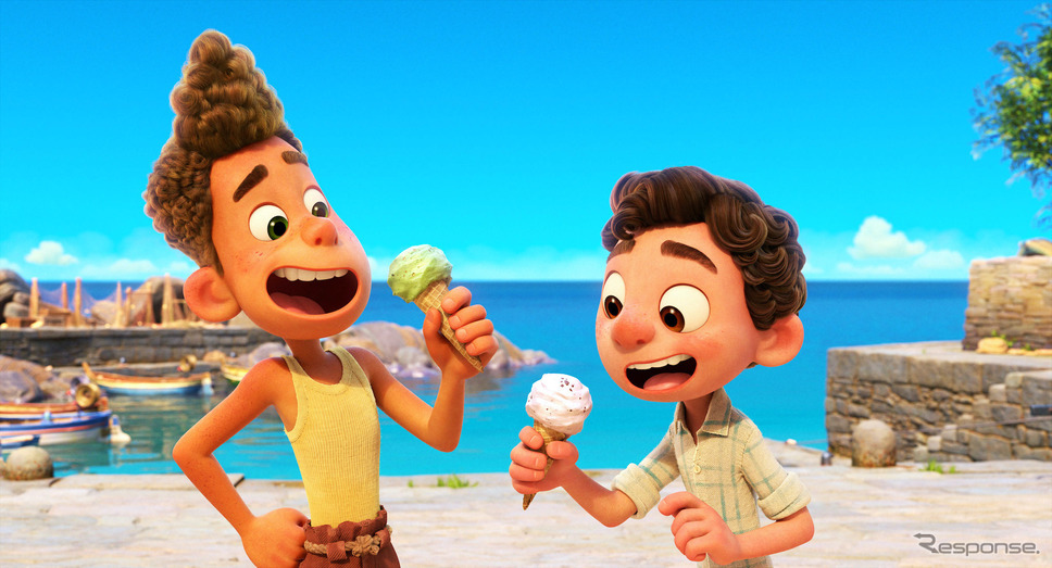 『あの夏のルカ』デジタル配信中/9月1日(水)MovieNEX発売 (c) 2021 Disney/Pixar 発売/ウォルト・ディズニー・ジャパン