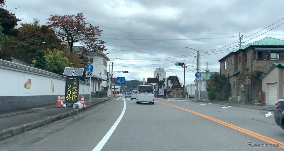 旅行時間表示サービスの表示機《写真提供 ホンダ》