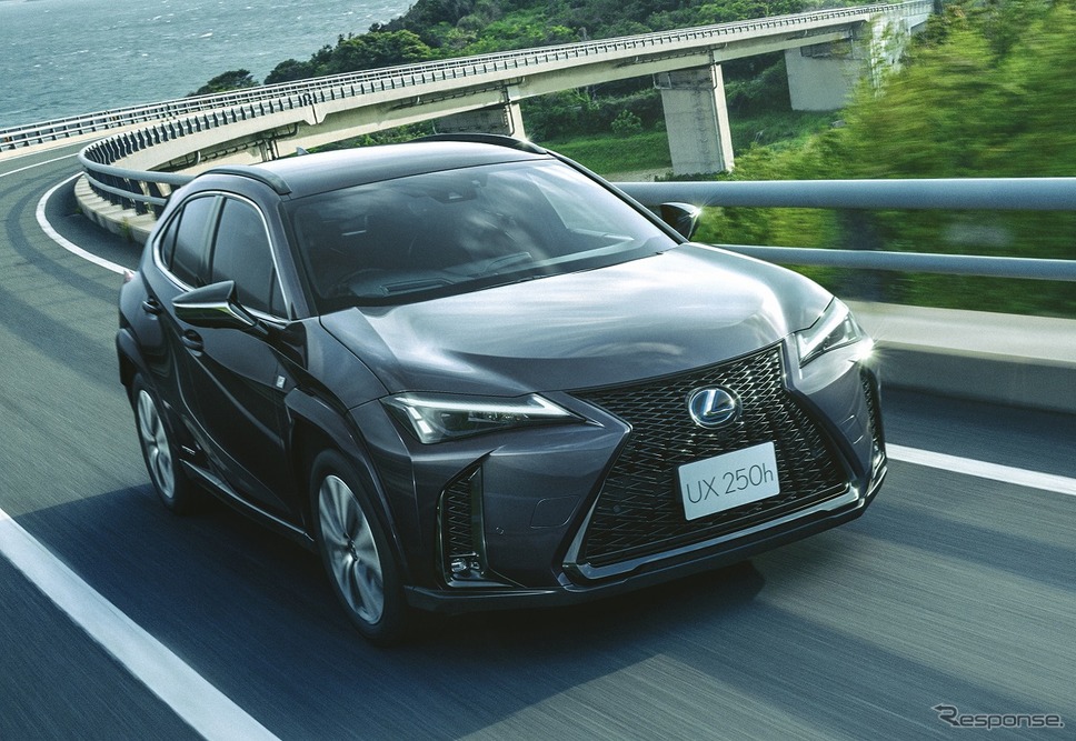 レクサス UX250h 特別仕様車 Fスポーツ スタイル ブルー(ソニッククロム)《写真提供 トヨタ自動車》