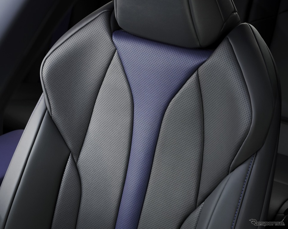 レクサス UX250h 特別仕様車 Fスポーツ スタイル ブルー L texスポーツシート《写真提供 トヨタ自動車》