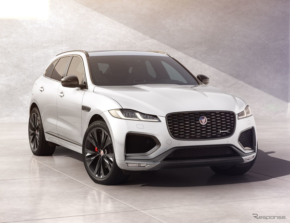ジャガー F-PACE の2022年型の「R-ダイナミックブラック」《photo by Jaguar》