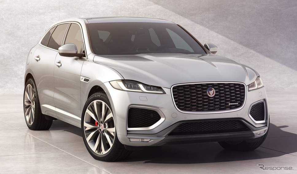 ジャガー F-PACE の2022年型の「R-ダイナミックブラック」《photo by Jaguar》