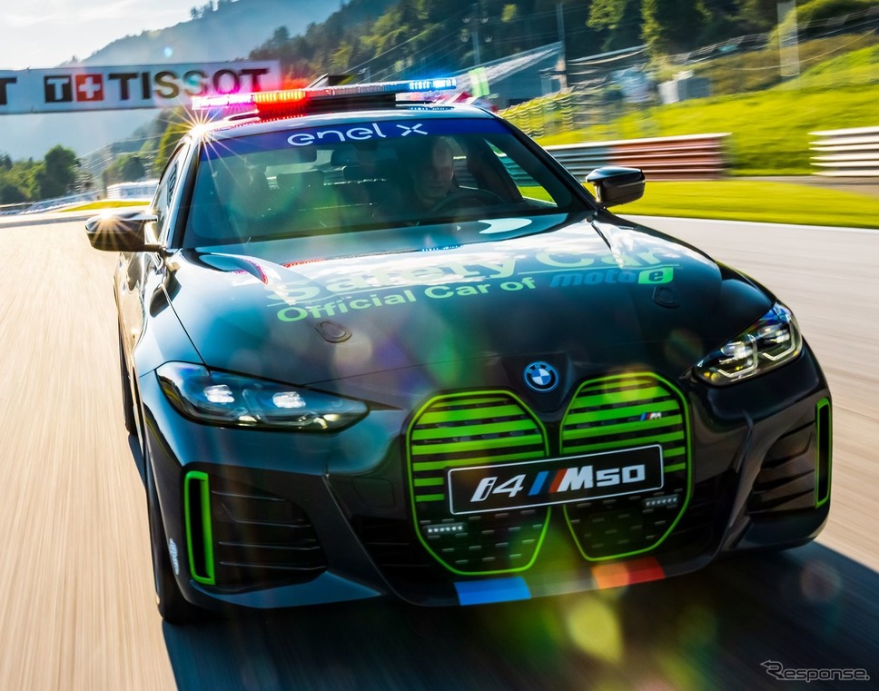 BMW i4 M50 の「MotoE ワールドカップ」セーフティカー《photo by BMW M》